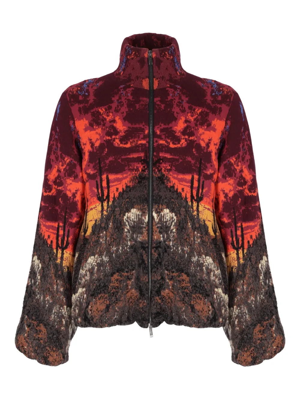 Вязаный бомбер Laneus, красный
Вязаный бомбер Laneus, красный