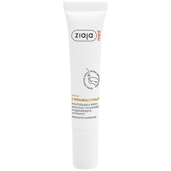 Восстанавливающий крем для глаз и век с витамином С, 15 мл Ziaja Med Kuracja z witaminą c+ha/p
Восстанавливающий крем для глаз и век с витамином С, 15 мл Ziaja Med Kuracja z witaminą c+ha/p