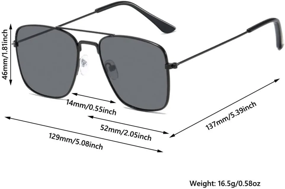 1 шт. Модные металлические солнцезащитные очки для рыбалки с цветными линзами UV400, металлические солнцезащитные очки для мужчин и женщин LOVQZAOF, Black-black Grey
1 шт. Модные металлические солнцезащитные очки для рыбалки с цветными линзами UV400, металлические солнцезащитные очки для мужчин и женщин LOVQZAOF, Black-black Grey