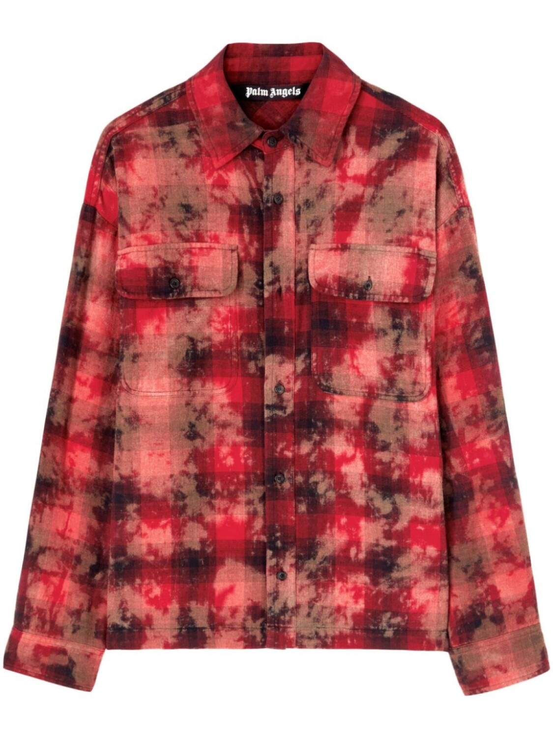 Palm Angels клетчатая рубашка с логотипом, красный
Palm Angels клетчатая рубашка с логотипом, красный