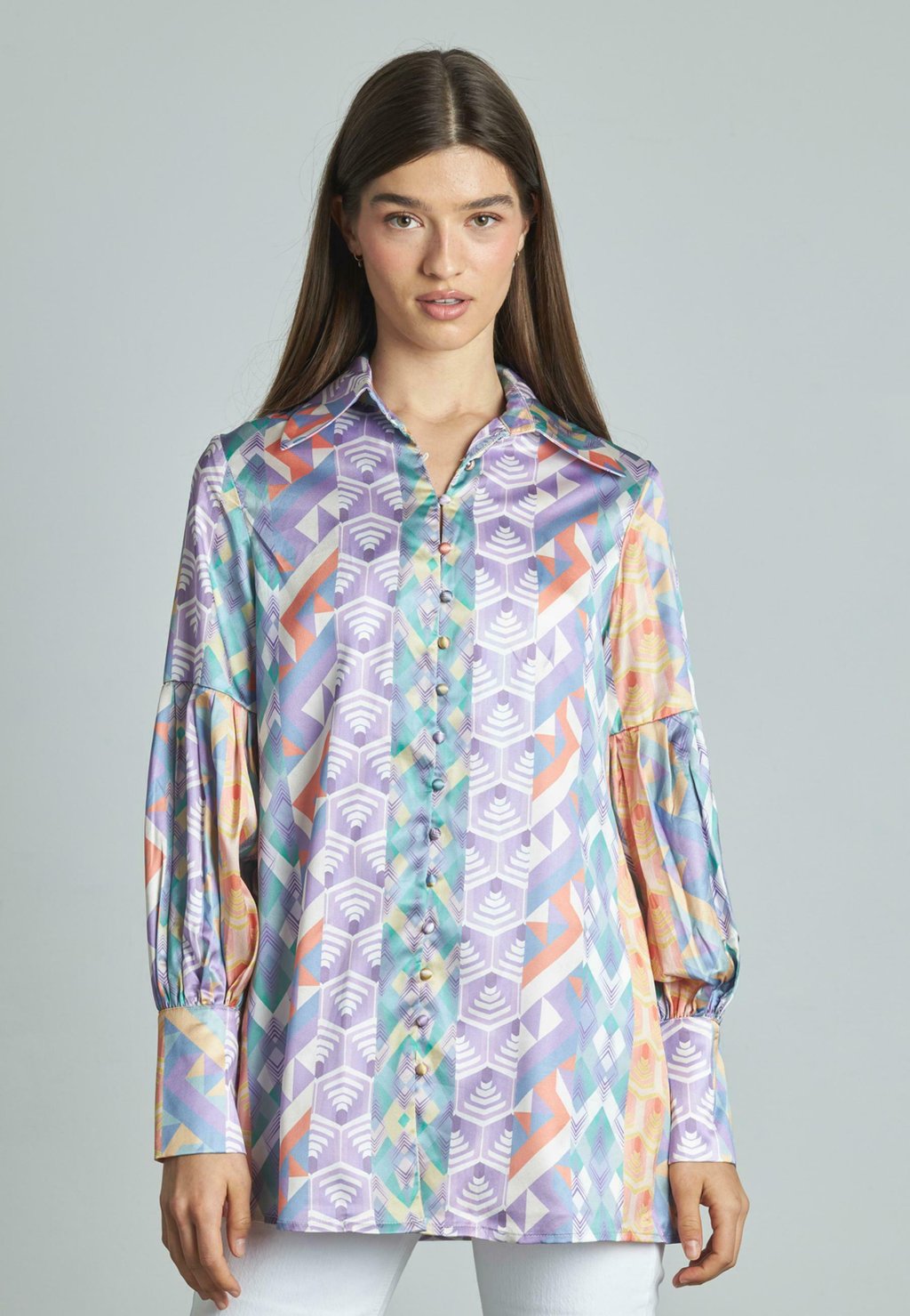 Рубашка ESTAMPADA Alma en Pena, мультиколор
Рубашка ESTAMPADA Alma en Pena, мультиколор