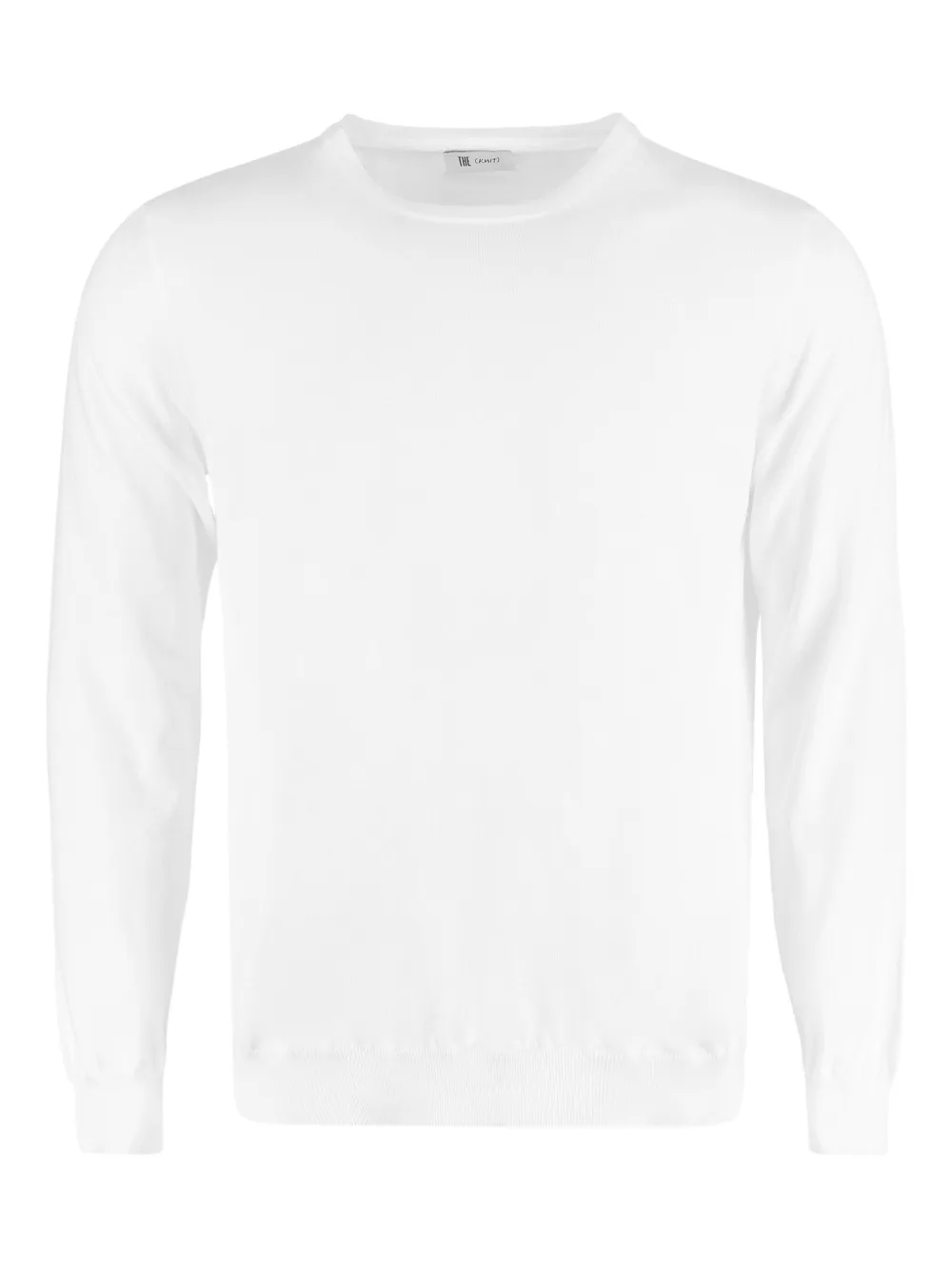 Джемпер с круглым вырезом THE (Alphabet), белый
Джемпер с круглым вырезом THE (Alphabet), белый