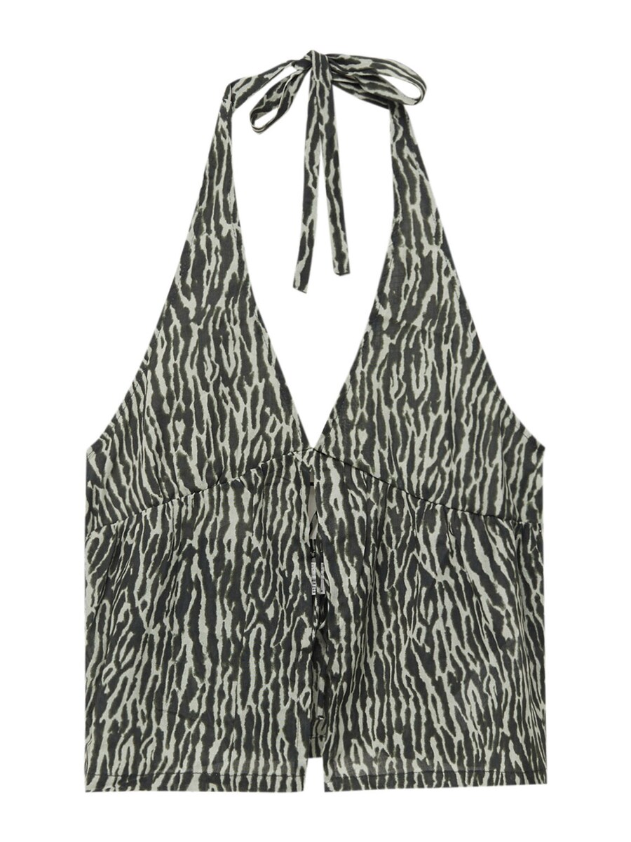 Топ Pull&Bear, хаки
Топ Pull&Bear, хаки