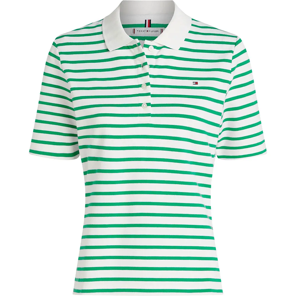 Поло с коротким рукавом Tommy Hilfiger 1985, зеленый 
Поло с коротким рукавом Tommy Hilfiger 1985, зеленый