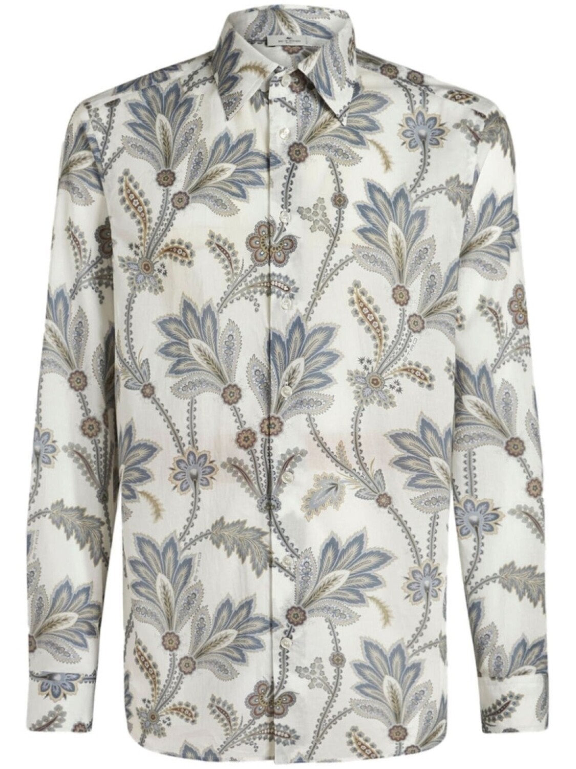 ETRO хлопковая рубашка с цветочным принтом, нейтральный цвет
ETRO хлопковая рубашка с цветочным принтом, нейтральный цвет