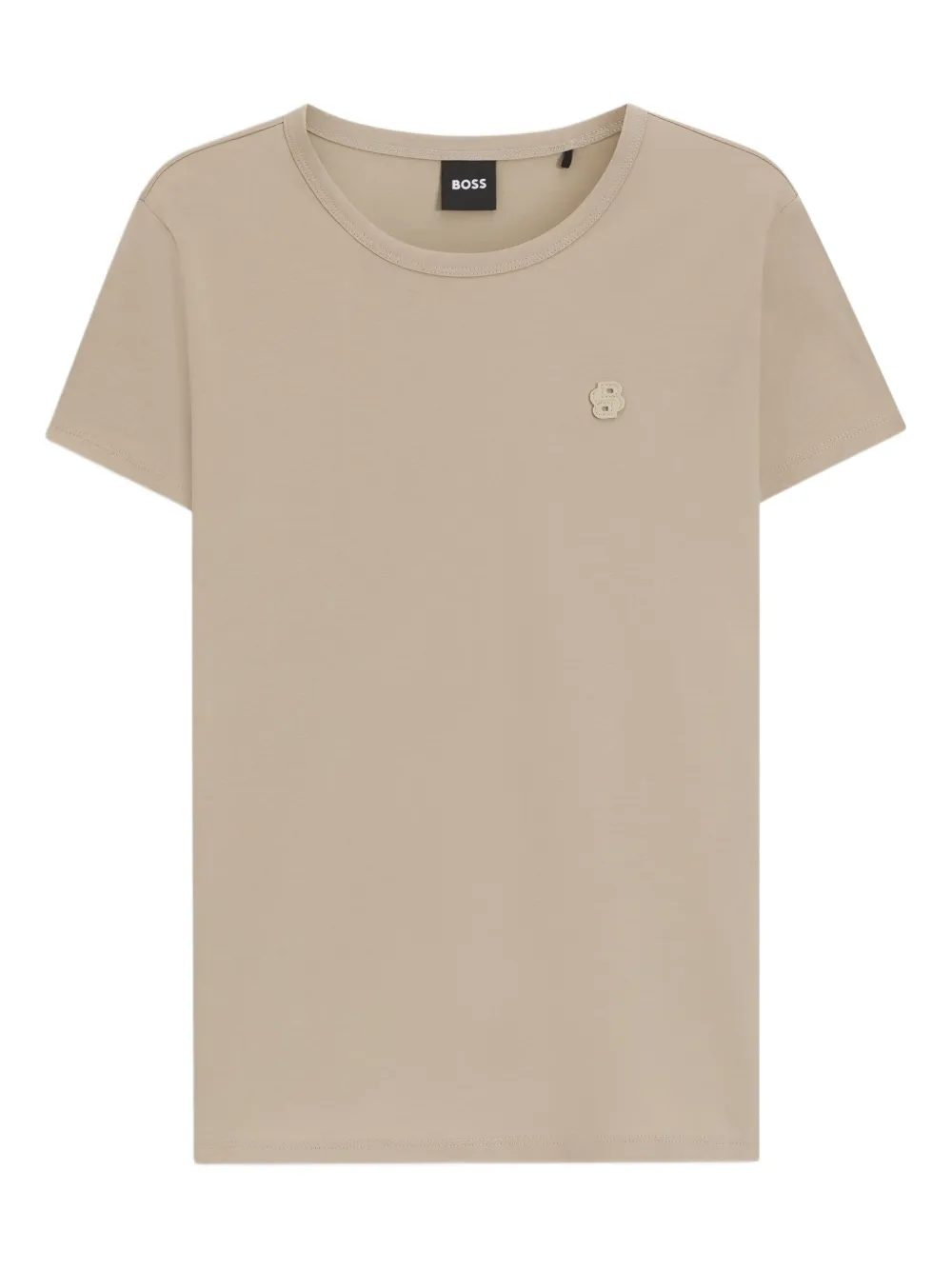 Футболка с логотипом BOSS, нейтральный 
Футболка с логотипом BOSS, нейтральный