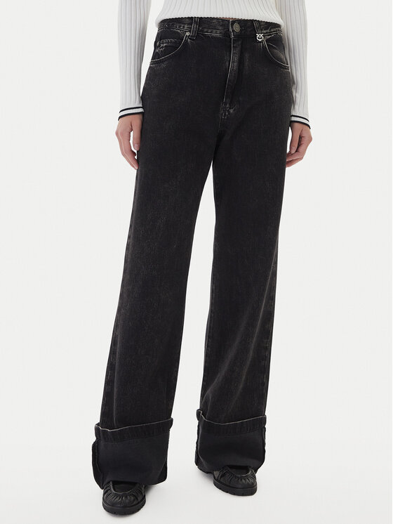 Джинсы regular fit Wanda 105541 A2RR Pinko, черный
Джинсы regular fit Wanda 105541 A2RR Pinko, черный
