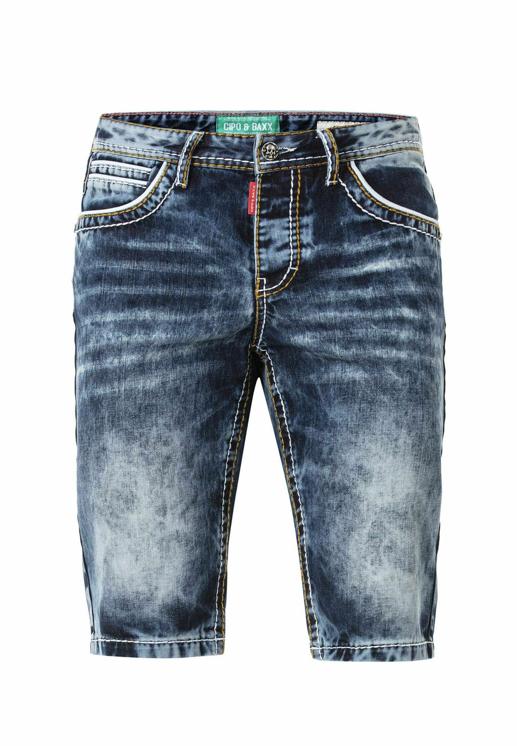 Джинсовые шорты BERMUDA Cipo & Baxx, синий 
Джинсовые шорты BERMUDA Cipo & Baxx, синий