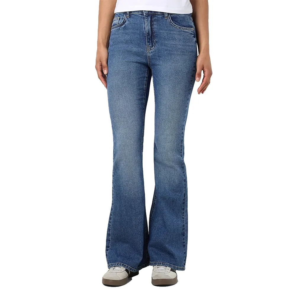 Джинсы Noisy May Kareen Flare Leg Fit Az436Mb high waist, синий
Джинсы Noisy May Kareen Flare Leg Fit Az436Mb high waist, синий