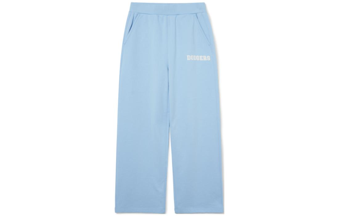 Брюки с базовым логотипом женские кремово-голубые MLB
Брюки с базовым логотипом женские кремово-голубые MLB