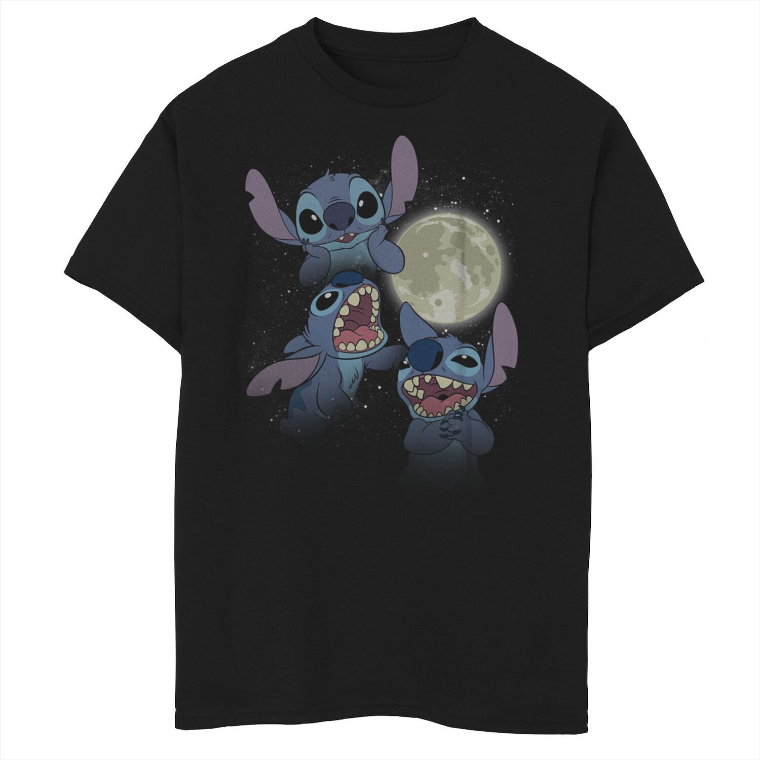 Футболка Disney's Lilo & Stitch с рисунком «Лунный свет» и коллажем для мальчиков 8–20 лет Licensed Character, черный
Футболка Disney's Lilo & Stitch с рисунком «Лунный свет» и коллажем для мальчиков 8–20 лет Licensed Character, черный