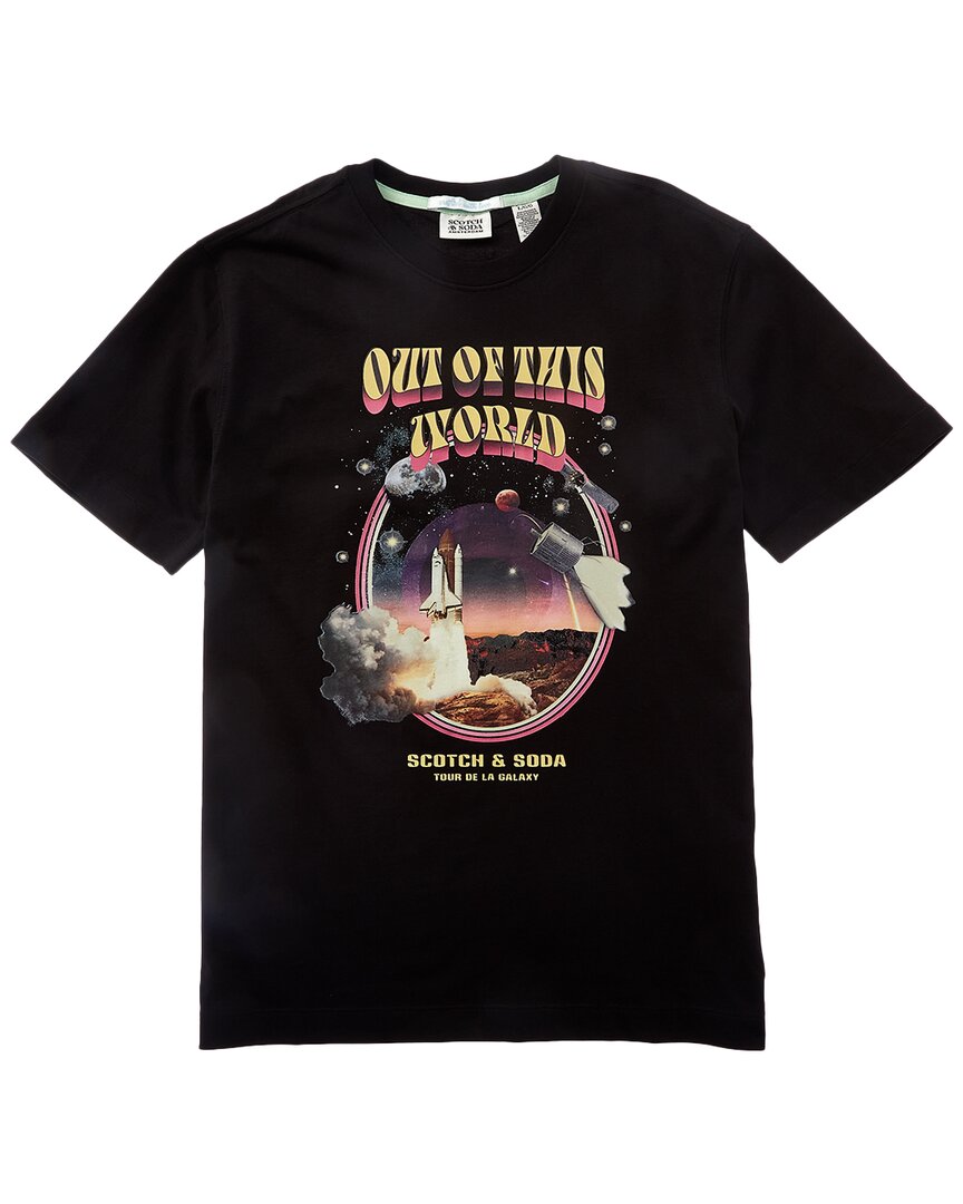 Футболка Scotch & Soda с принтом, черный
Футболка Scotch & Soda с принтом, черный