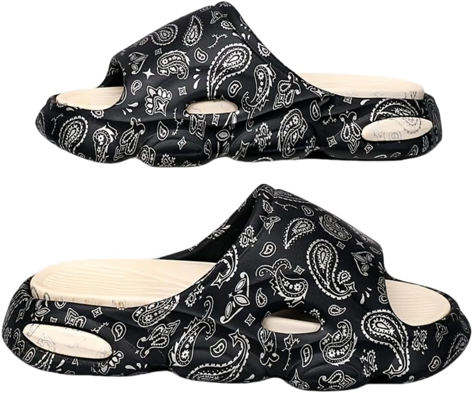 Мужские слайдеры с принтом капли - удобные нескользящие тапочки для дома и улицы - обувь с открытым носком для пляжа, душа, весны и лета Hhhchpm, белый/черный
Мужские слайдеры с принтом капли - удобные нескользящие тапочки для дома и улицы - обувь с открытым носком для пляжа, душа, весны и лета Hhhchpm, белый/черный