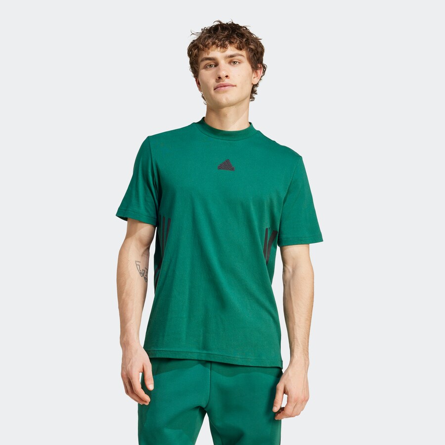 Классическая футболка ADIDAS SPORTSWEAR Shirt, зеленый 
Классическая футболка ADIDAS SPORTSWEAR Shirt, зеленый