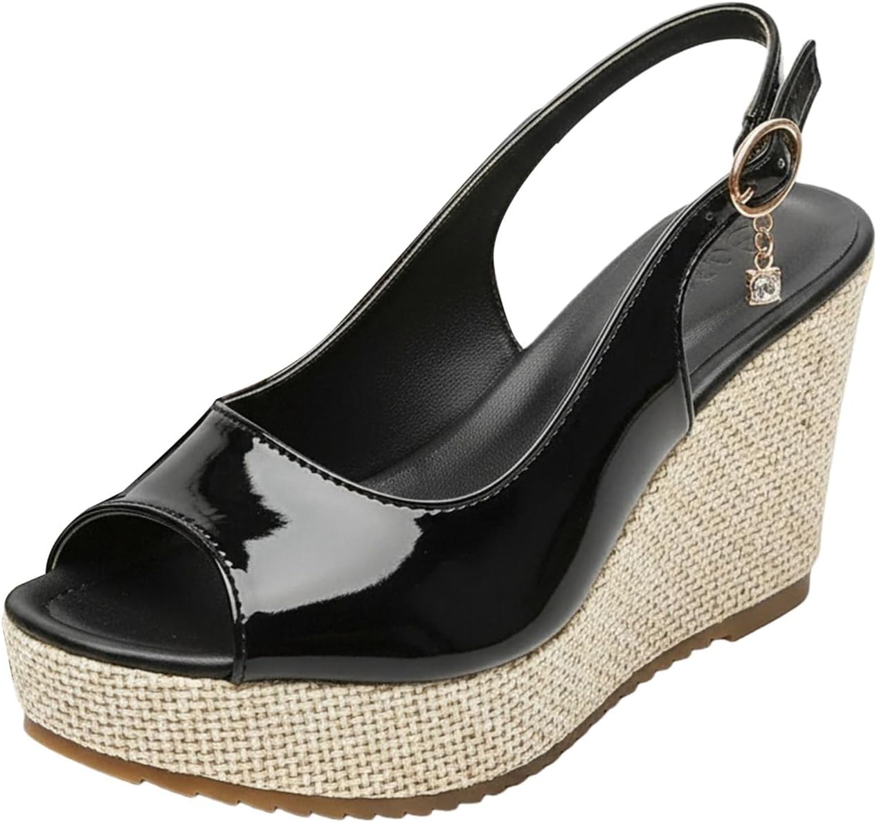 Женские сандалии на танкетке-эспадрильи с открытым носком, платформой, с задником на ремешке, с бантом, повседневные и нарядные с открытой пяткой, ортопедические, для вечеринки и свадьбы Toumov, черный
Женские сандалии на танкетке-эспадрильи с открытым носком, платформой, с задником на ремешке, с бантом, повседневные и нарядные с открытой пяткой, ортопедические, для вечеринки и свадьбы Toumov, черный