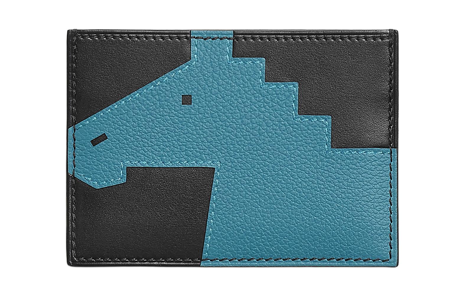 HERMES Картхолдер Evercolor Leather для женщин, черный и New Denim Blue
HERMES Картхолдер Evercolor Leather для женщин, черный и New Denim Blue