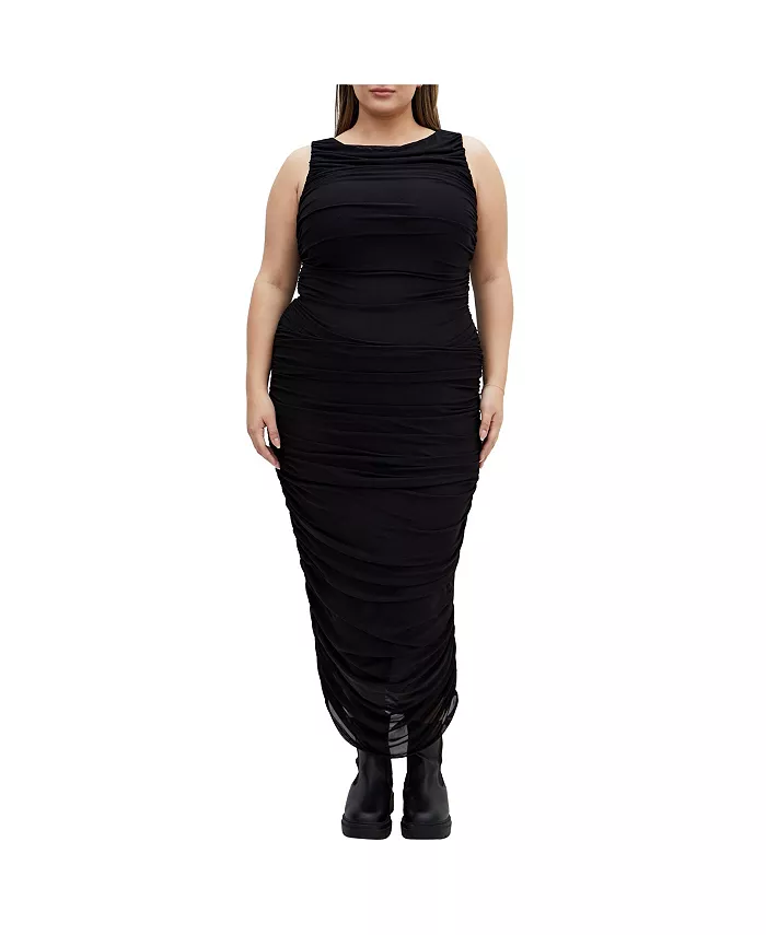 Платье миди Halo больших размеров CITY CHIC, черный
Платье миди Halo больших размеров CITY CHIC, черный