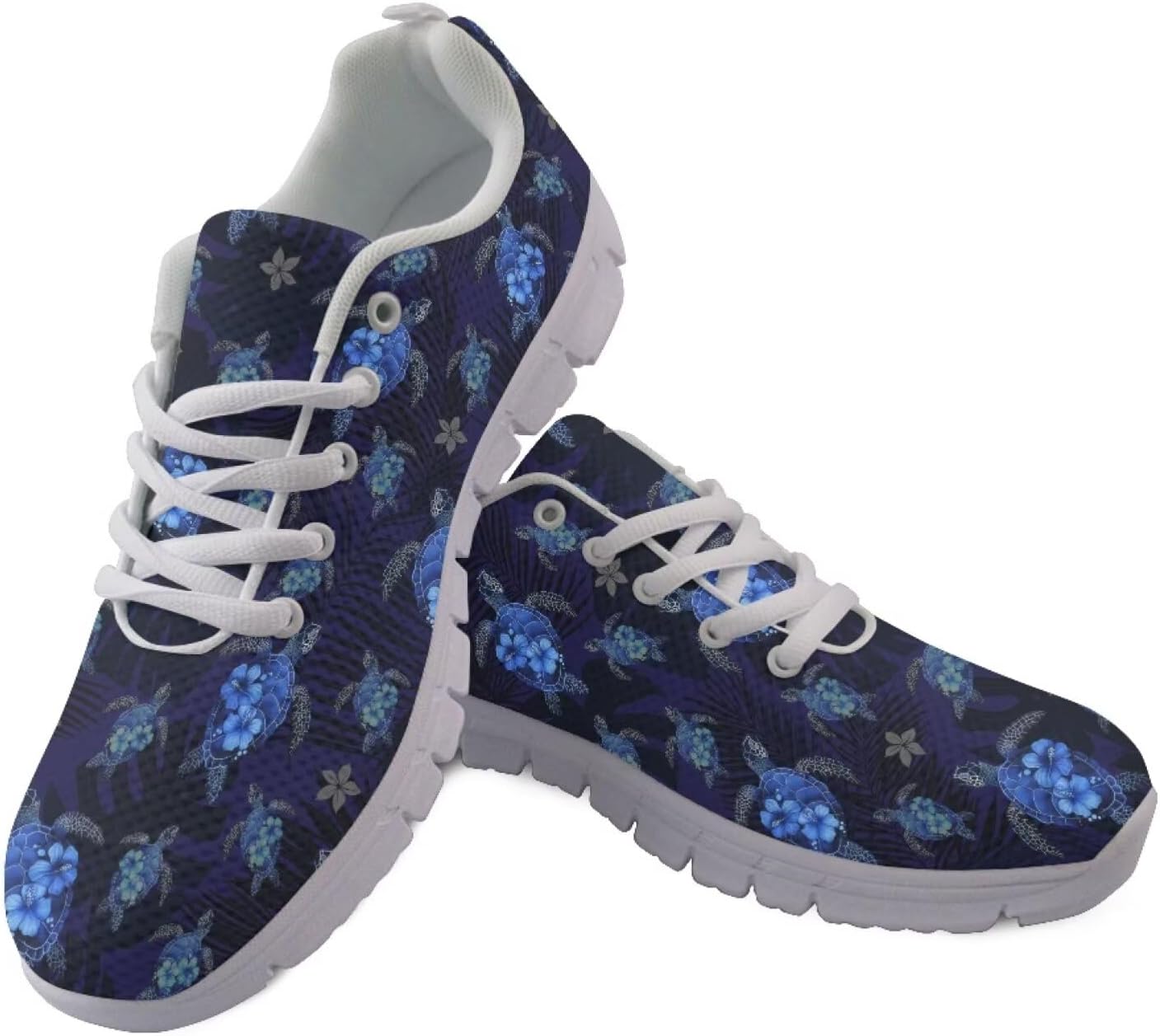 Кроссовки Jeiento Galaxy для женщин и мужчин, сетчатые, дышащие, для бега по дороге, с нескользящей подошвой, на шнуровке, спортивная обувь, взрослые тренеры, Blue Hibiscus Flower Turtle
Кроссовки Jeiento Galaxy для женщин и мужчин, сетчатые, дышащие, для бега по дороге, с нескользящей подошвой, на шнуровке, спортивная обувь, взрослые тренеры, Blue Hibiscus Flower Turtle