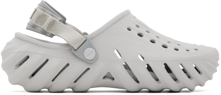 Серые сабо «Эхо» Crocs, цвет Atmosphere
Серые сабо «Эхо» Crocs, цвет Atmosphere
