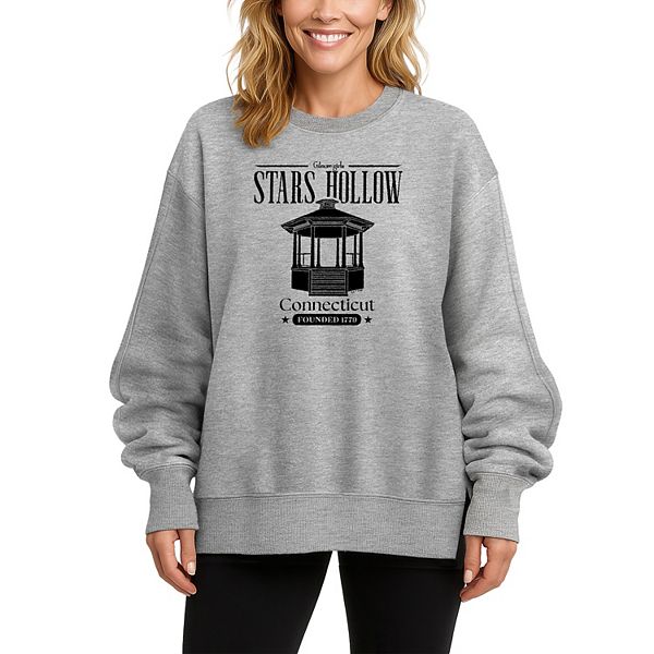 Женский оверсайз флисовый свитшот Gilmore Girls Stars Hollow Licensed Character, Athletic Heather
Женский оверсайз флисовый свитшот Gilmore Girls Stars Hollow Licensed Character, Athletic Heather