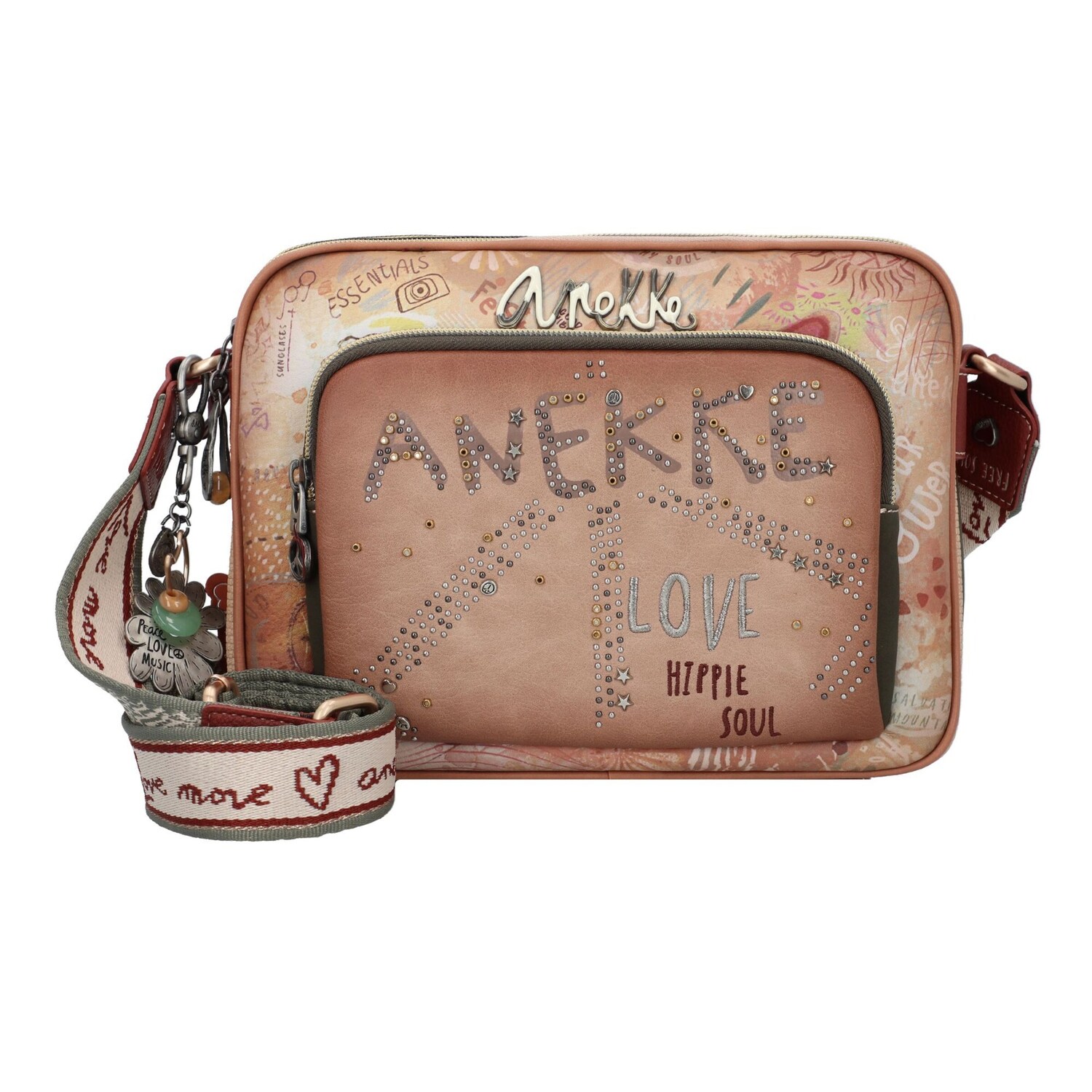 Anekke Сумка кросс-боди 'Flower' в цвете Cognac
Anekke Сумка кросс-боди 'Flower' в цвете Cognac