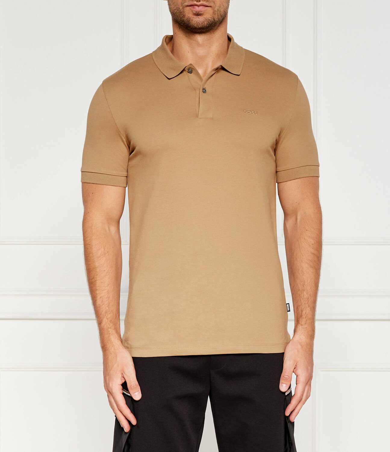 Поло BOSS BLACK Pallas Regular Fit, кэмел
Поло BOSS BLACK Pallas Regular Fit, кэмел