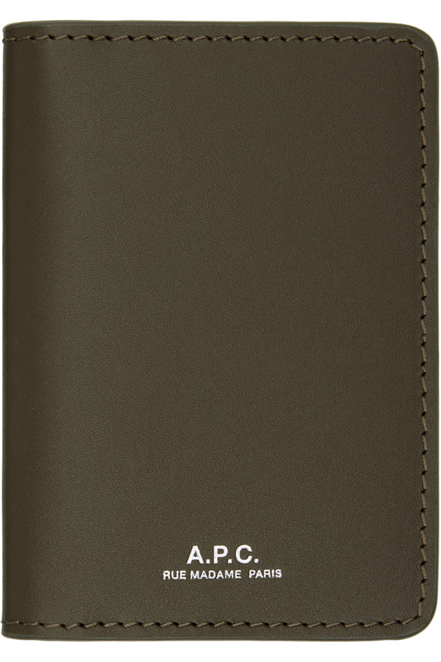 A.P.C. Держатель для карт Khaki Stefan
A.P.C. Держатель для карт Khaki Stefan