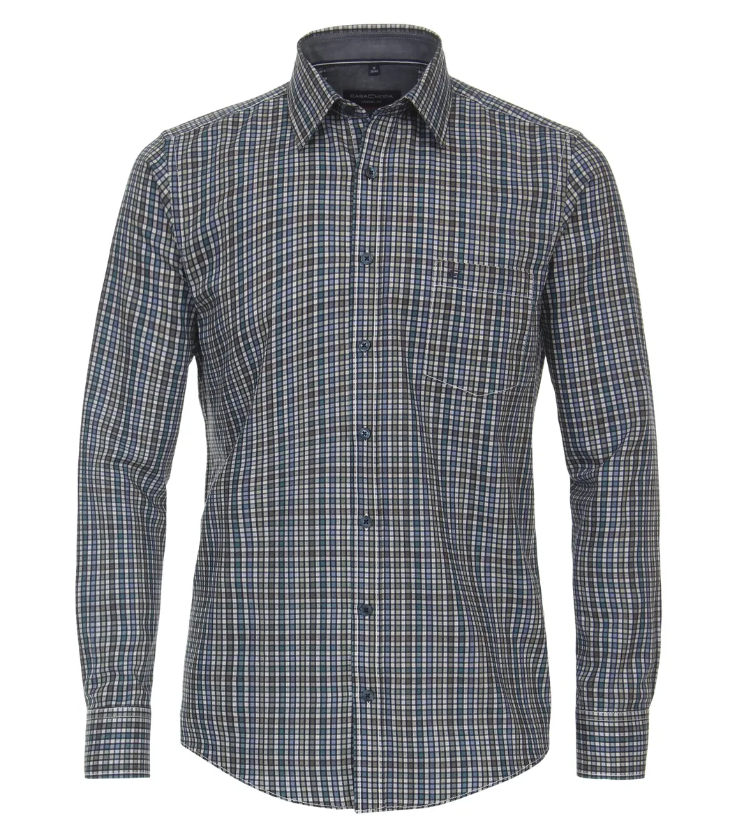 Рубашка CASAMODA с длинными рукавами "Повседневная рубашка CASAMODA в клетку", оливковый
Рубашка CASAMODA с длинными рукавами "Повседневная рубашка CASAMODA в клетку", оливковый