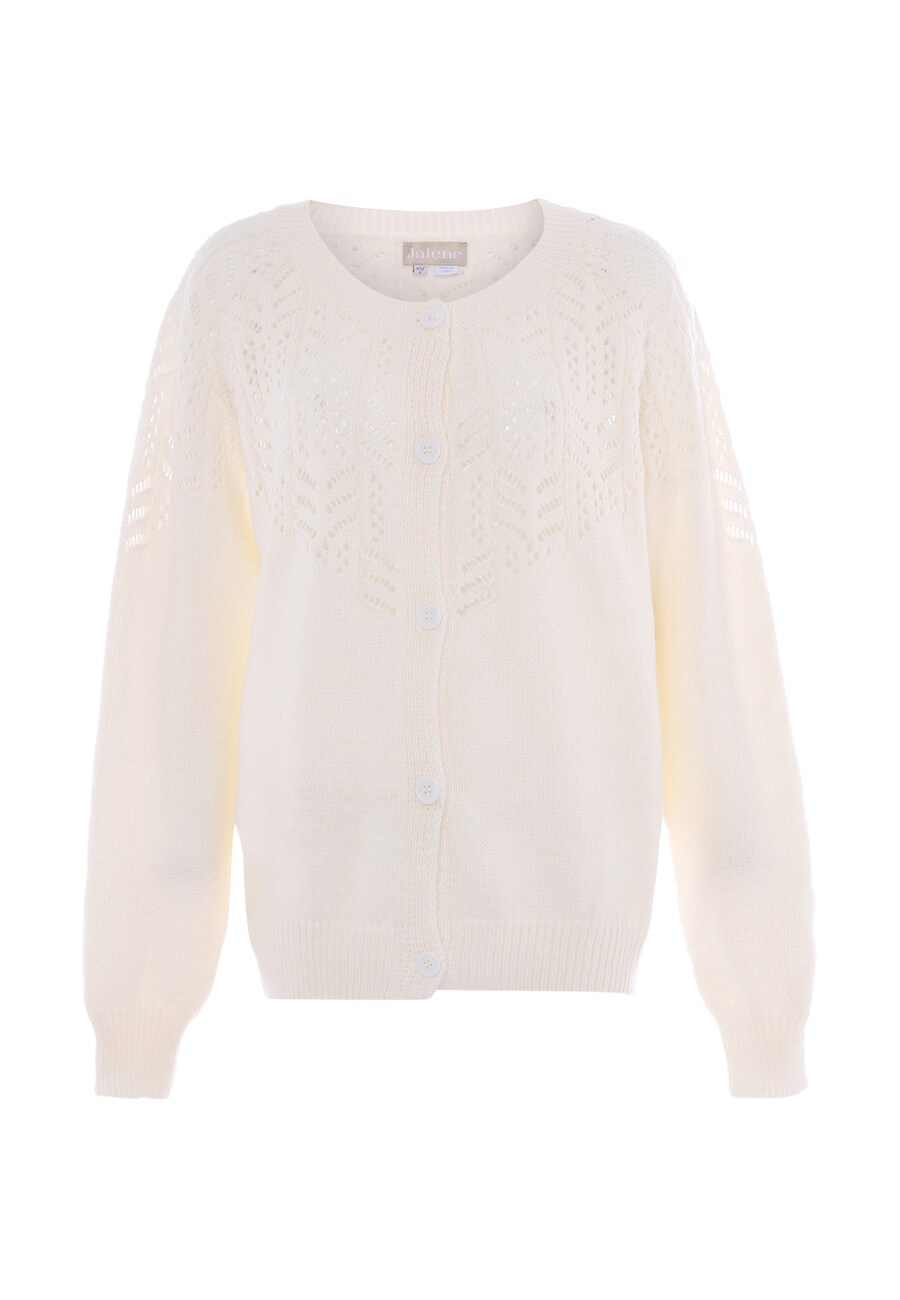 Вязаный кардиган Jalene, белый 
Вязаный кардиган Jalene, белый