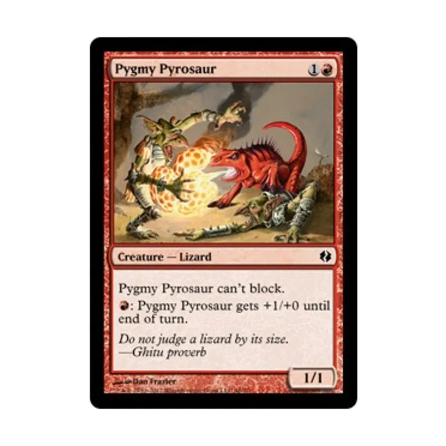 CCG Карликовый пирозавр (C), MTG - Duel Decks - Venser vs. Koth
CCG Карликовый пирозавр (C), MTG - Duel Decks - Venser vs. Koth