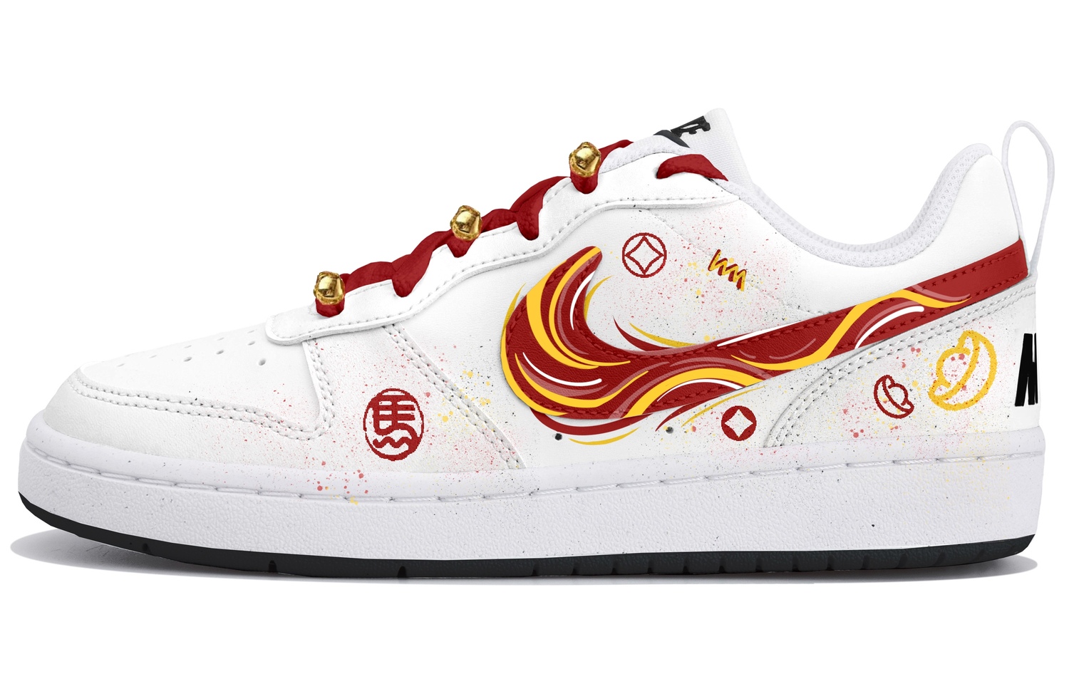 Nike Court Borough Low top Kids' Skateboarding Shoes White Red Teenagers
Nike Court Borough Low top Kids' Skateboarding Shoes White Red Teenagers