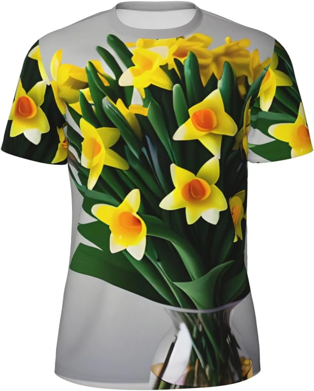 Футболка мужская летняя с принтом "Букет нарциссов", легкая и дышащая SDFHU
Футболка мужская летняя с принтом "Букет нарциссов", легкая и дышащая SDFHU