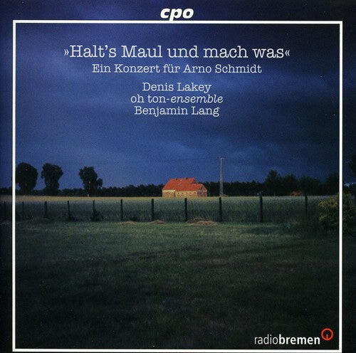 CD диск Desi; Reudenbach; Hp Platz; Lohse / Lakey: Concert for Arno Schmidt
CD диск Desi; Reudenbach; Hp Platz; Lohse / Lakey: Concert for Arno Schmidt