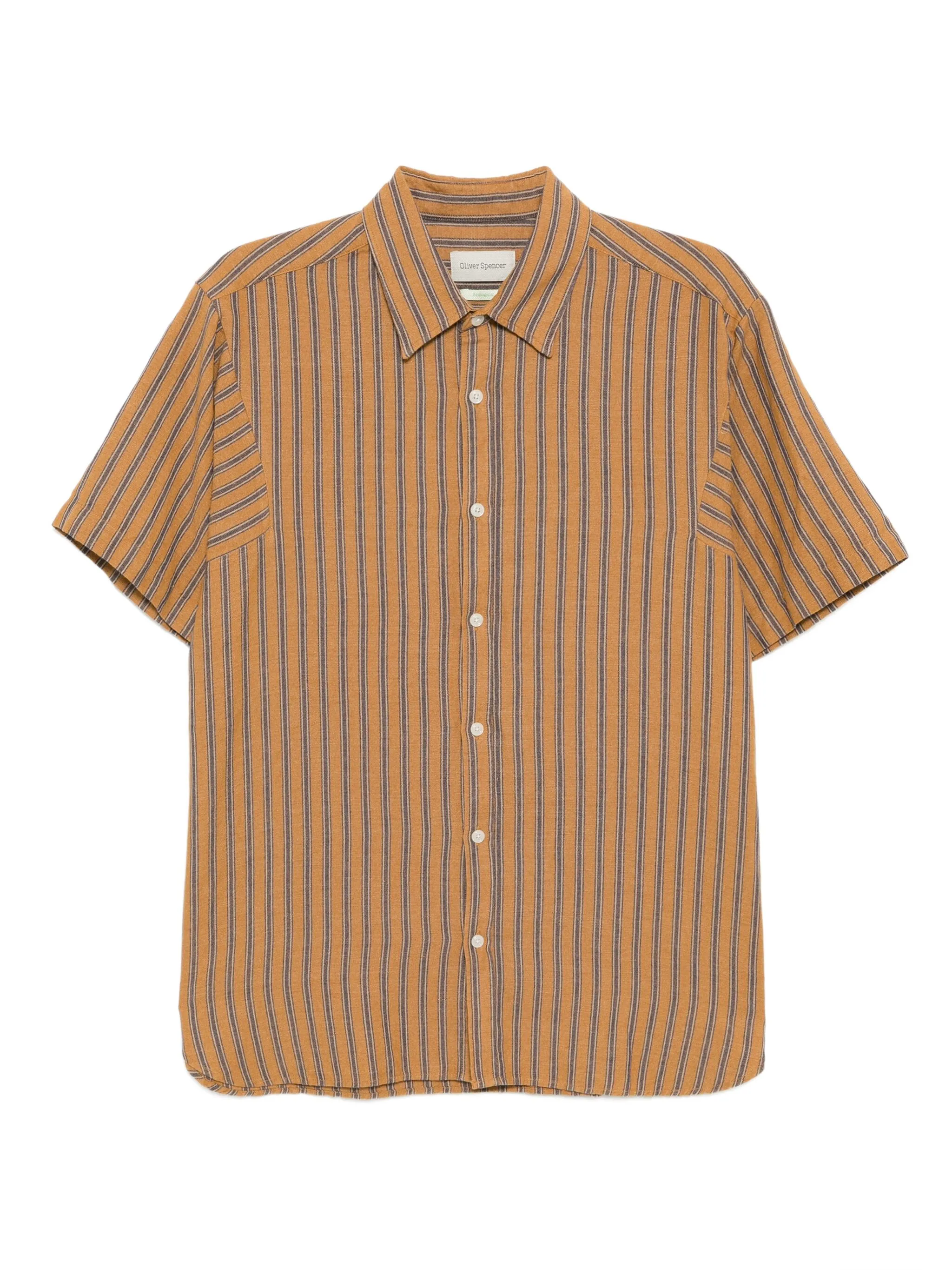 Рубашка Gassison в полоску Oliver Spencer, оранжевый
Рубашка Gassison в полоску Oliver Spencer, оранжевый