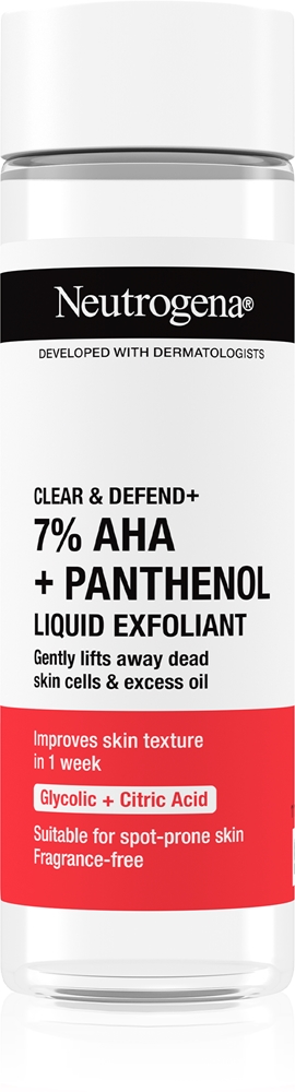 Химический эксфолиант Clear & Defense+ Neutrogena, 125 мл
Химический эксфолиант Clear & Defense+ Neutrogena, 125 мл