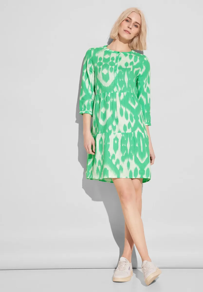 Платье-туника STREET ONE, лен, зеленый
Платье-туника STREET ONE, лен, зеленый