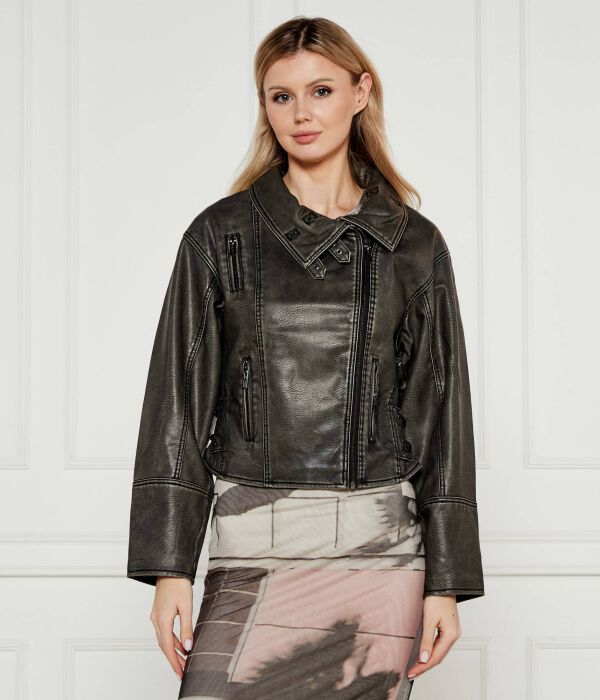 Байкерская куртка chaq_sacramento Oversize fit Desigual, коричневый
Байкерская куртка chaq_sacramento Oversize fit Desigual, коричневый