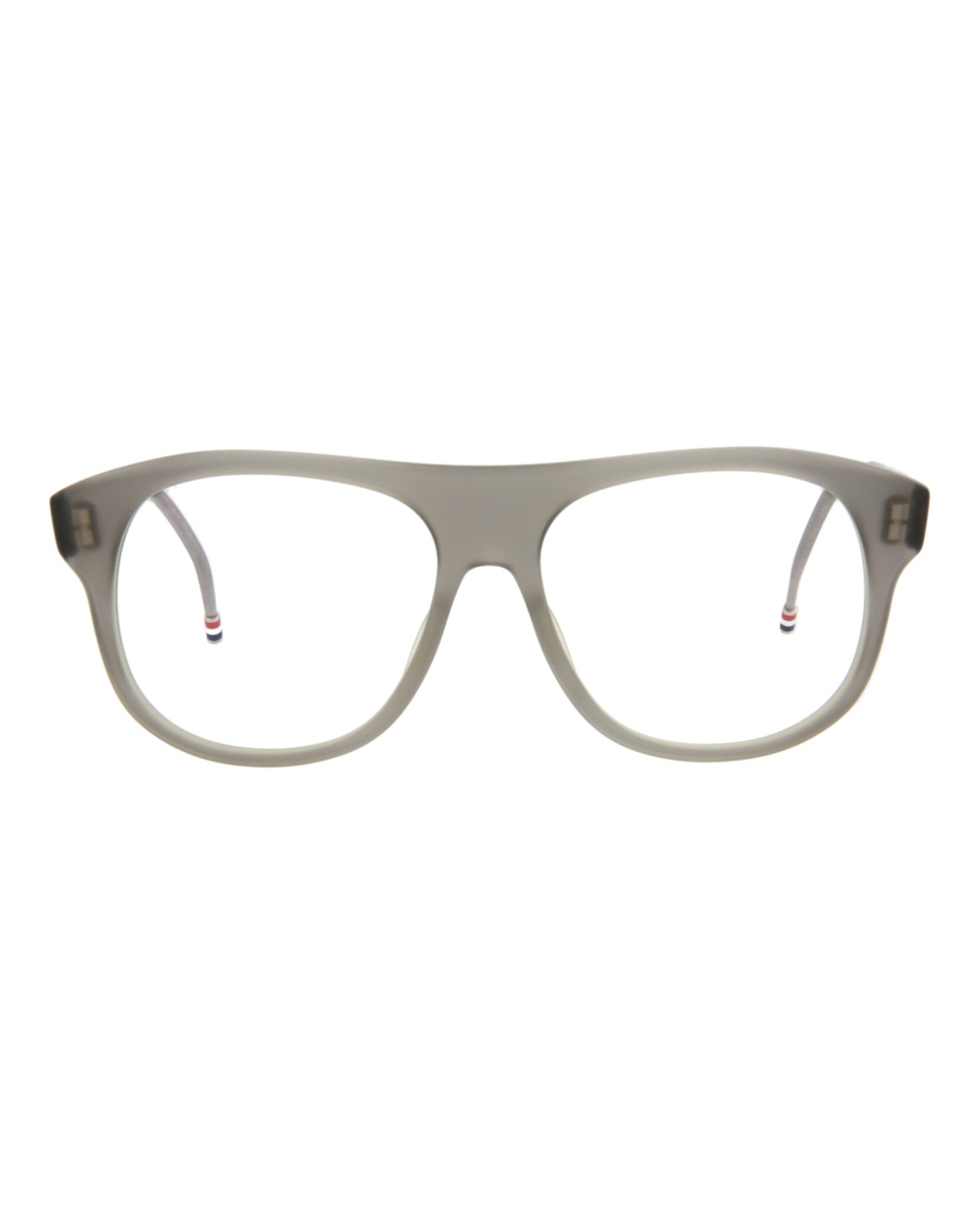 Ацетатные оправы для очков в стиле «авиатор» Thom Browne, цвет satin grey crystal
Ацетатные оправы для очков в стиле «авиатор» Thom Browne, цвет satin grey crystal