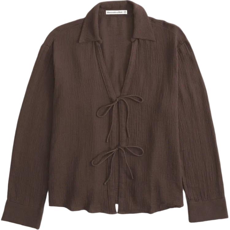 Abercrombie&Fitch Рубашка Women's Dark Brown
Abercrombie&Fitch Рубашка Women's Dark Brown