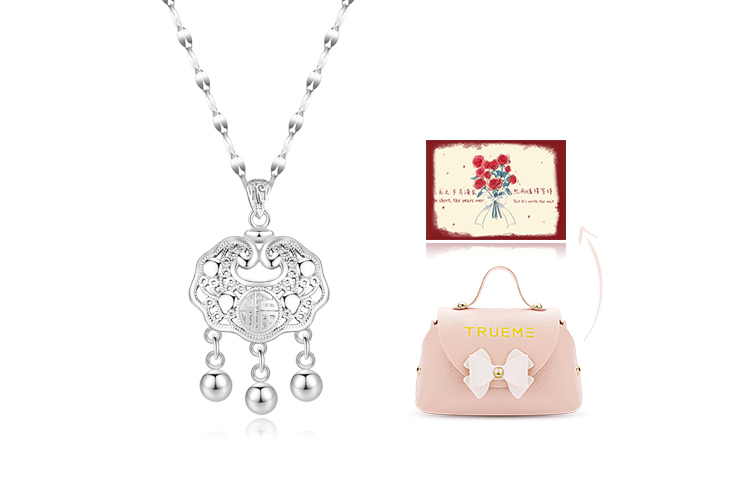 TRUE ME Женское ожерелье из серебра 999 пробы
TRUE ME Женское ожерелье из серебра 999 пробы