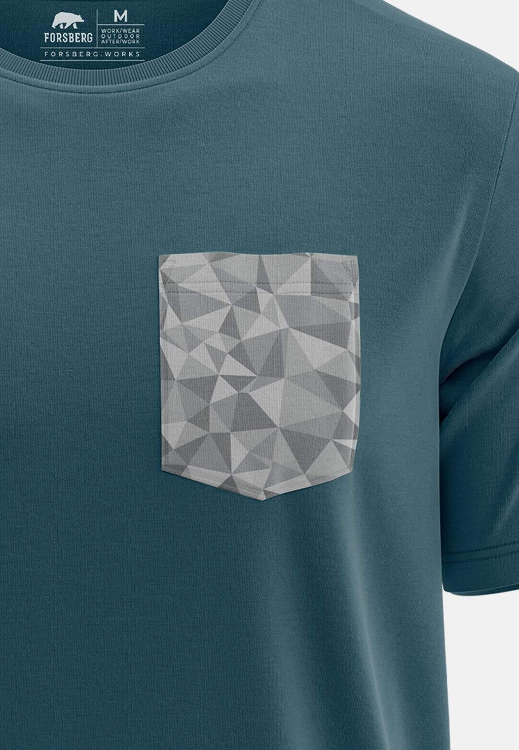 Принт на футболке FORSBERG, сине-серый
Принт на футболке FORSBERG, сине-серый