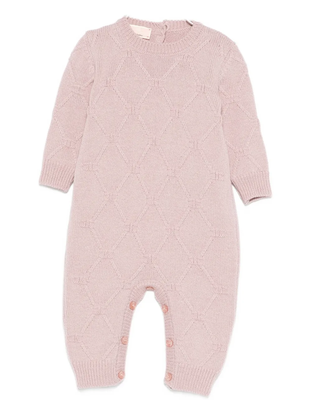 Комбинезон с ромбовидным узором Elisabetta Franchi La Mia Bambina, розовый
Комбинезон с ромбовидным узором Elisabetta Franchi La Mia Bambina, розовый