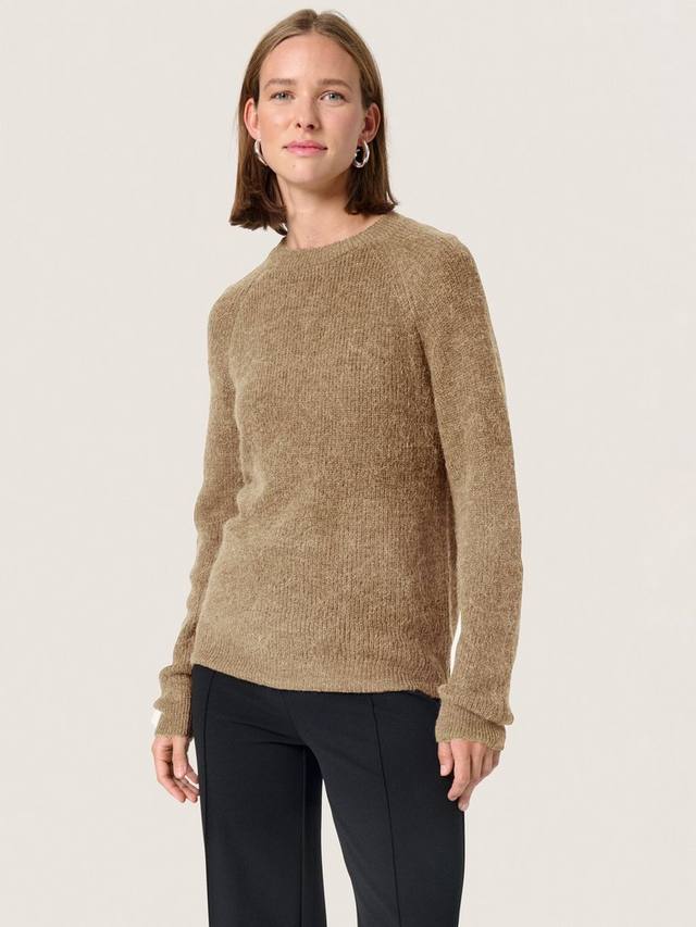 Вязаный джемпер в рубчик вторник Soaked In Luxury, бежевый
Вязаный джемпер в рубчик вторник Soaked In Luxury, бежевый