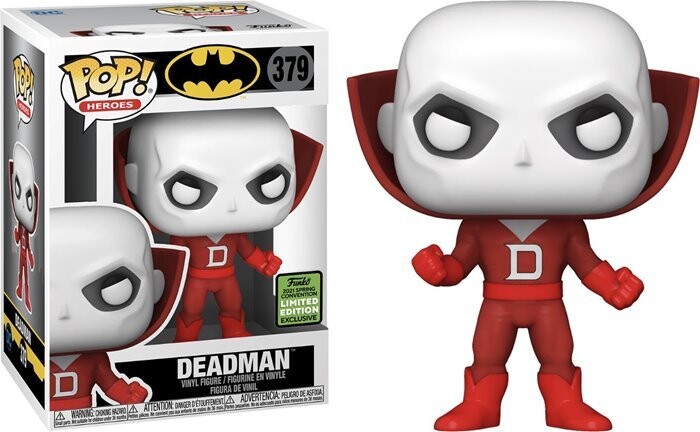 Funko POP DC Super Heroes 379 Deadman, специальное издание Funko POP!
Funko POP DC Super Heroes 379 Deadman, специальное издание Funko POP!