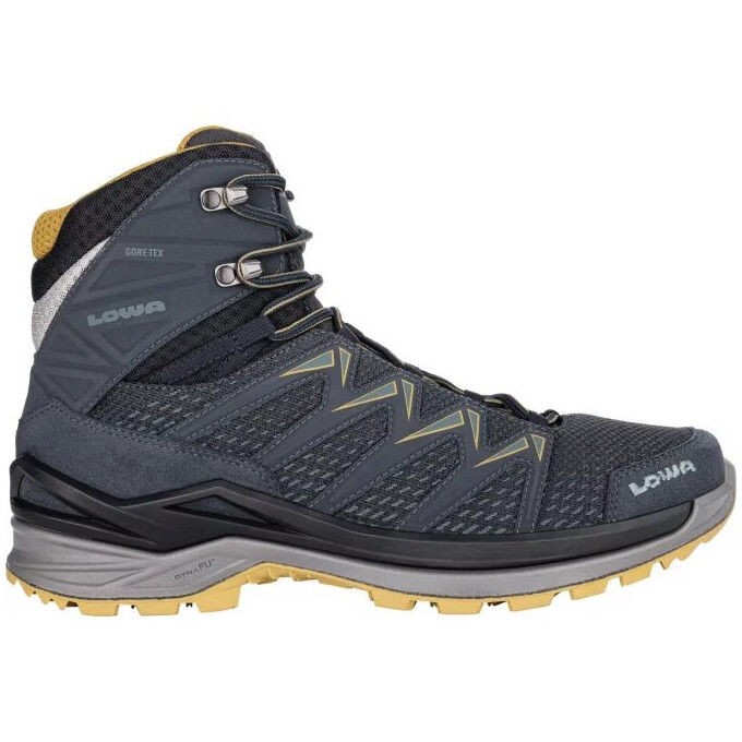 Кроссовки Lowa INNOX PRO GTX MID стального цвета/горчичного цвета
Кроссовки Lowa INNOX PRO GTX MID стального цвета/горчичного цвета