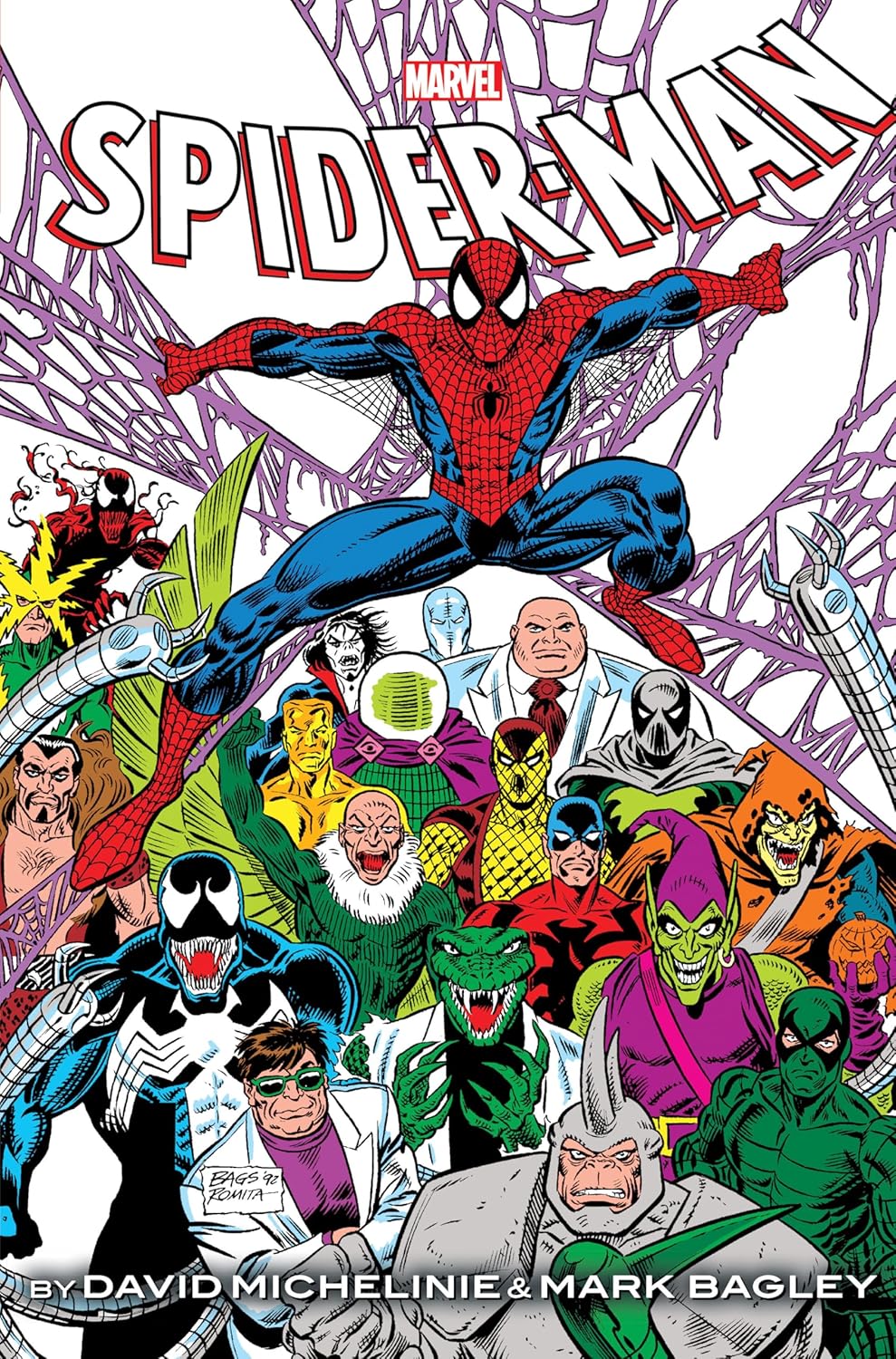 Spider-Man By Michelinie & Bagley Omnibus Vol. 1 Bagley Marvel Age Cover (Spider-man Omnibus, 1) (Marvel Universe)
Spider-Man By Michelinie & Bagley Omnibus Vol. 1 Bagley Marvel Age Cover (Spider-man Omnibus, 1) (Marvel Universe)