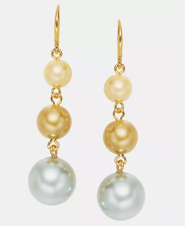Серьги-Подвески из стеклянного жемчуга, эксклюзивно в Macy's Charter Club, multi
Серьги-Подвески из стеклянного жемчуга, эксклюзивно в Macy's Charter Club, multi