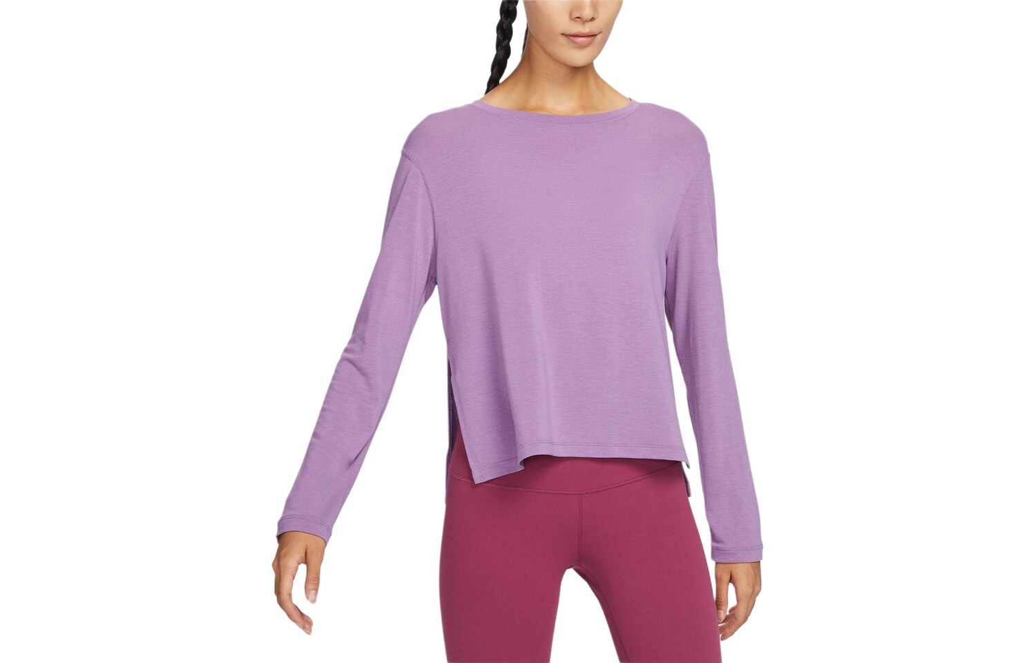 Футболка женская фиолетовая Nike
Футболка женская фиолетовая Nike