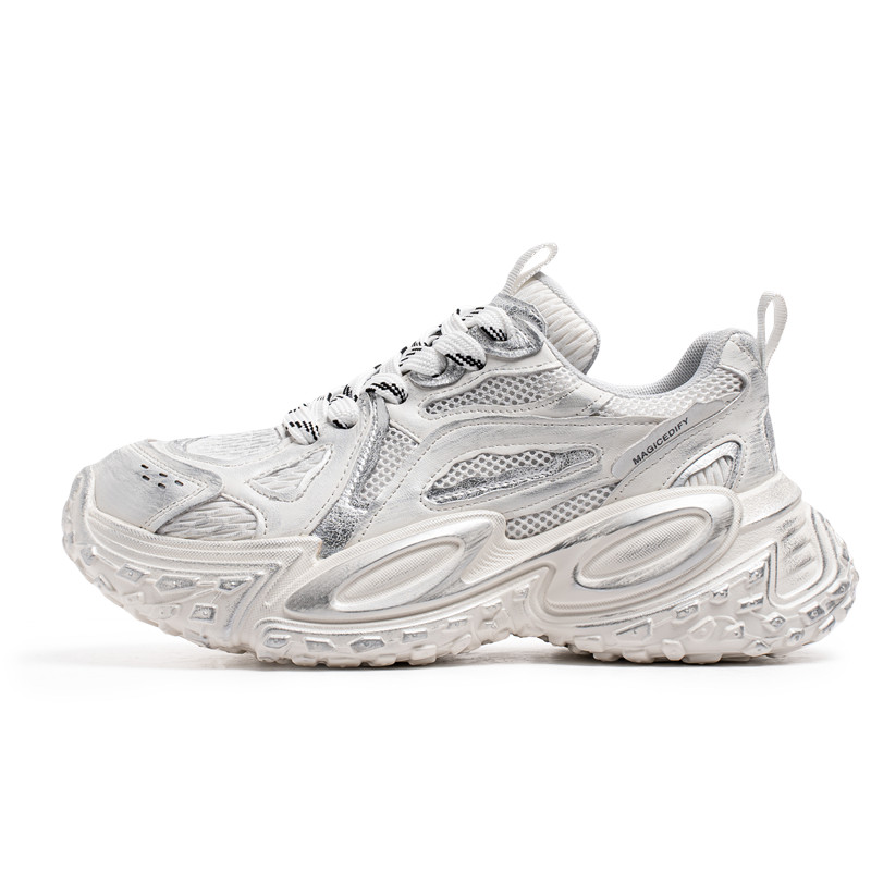 JANECO Скользоустойчивые износостойкие дышащие массивные низкие кроссовки мужские белые, цвет White
JANECO Скользоустойчивые износостойкие дышащие массивные низкие кроссовки мужские белые, цвет White