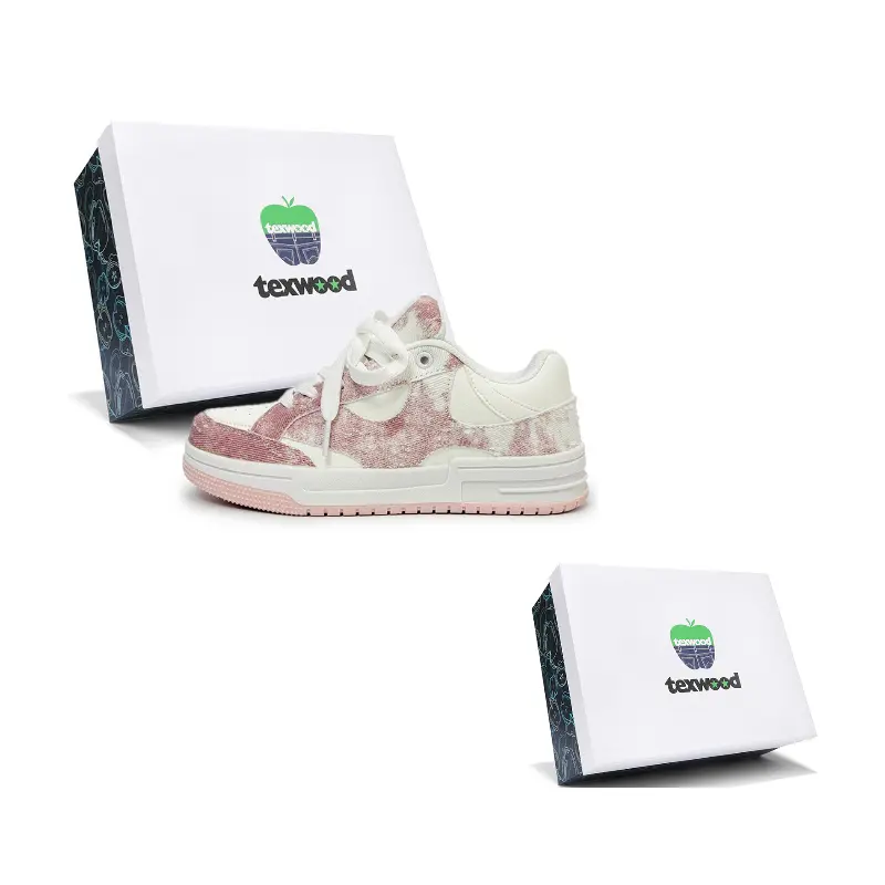 TEXWOOD Слипоны для скейтбординга с противоскользящим покрытием унисекс бело-розовые, цвет White Pink
TEXWOOD Слипоны для скейтбординга с противоскользящим покрытием унисекс бело-розовые, цвет White Pink